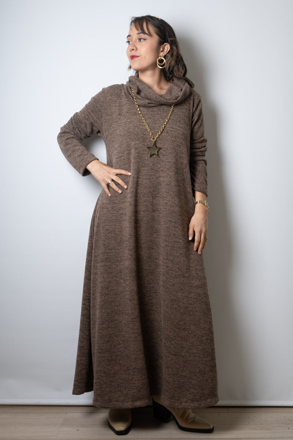 Vestido Moni  - Cafe