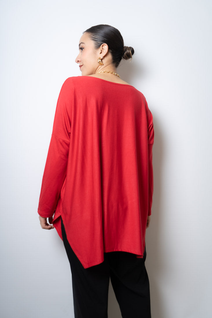 Polera  Colomba - algodón - Rojo