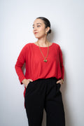 Polera  Colomba - algodón - Rojo