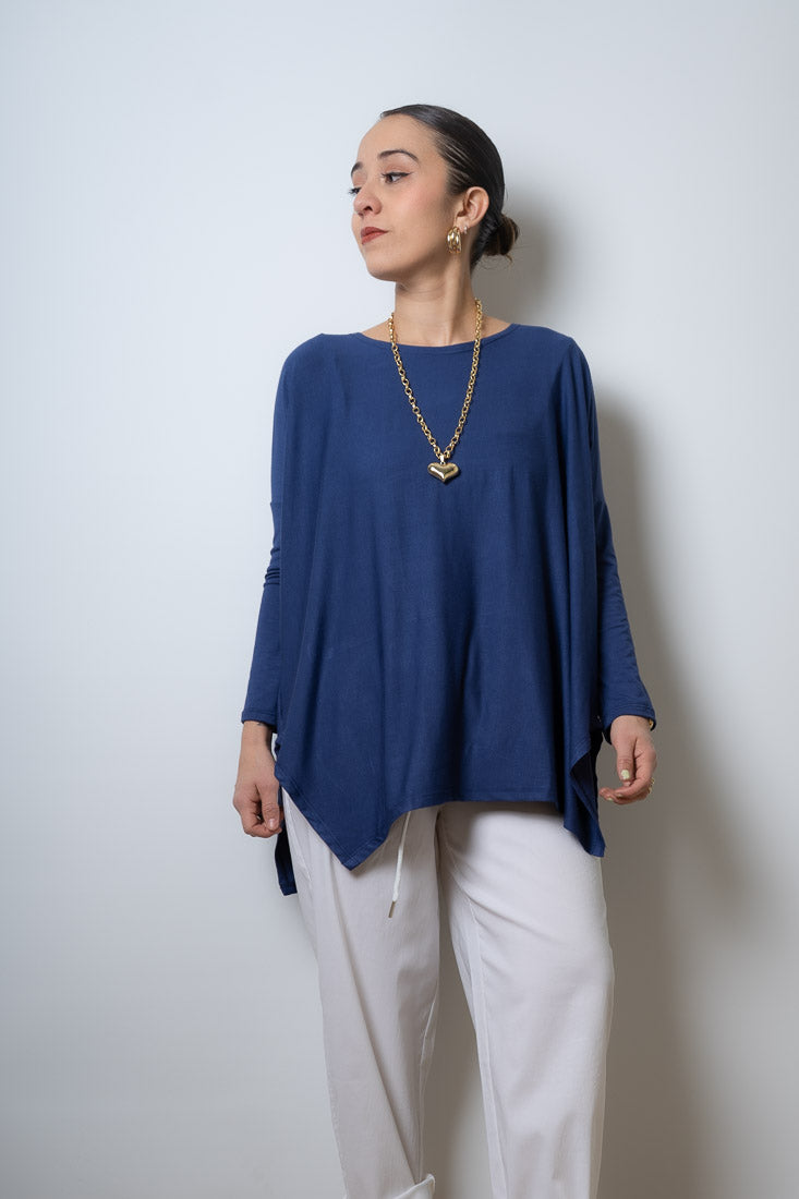 Polera Colomba - algodón - Azul marino