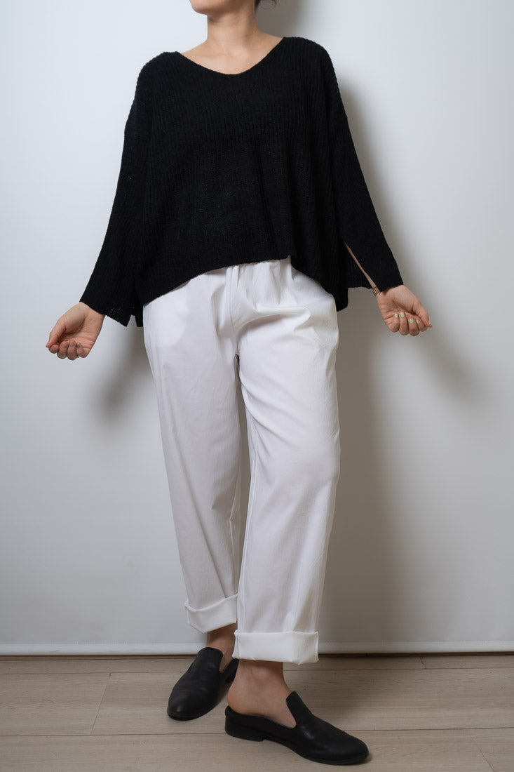 Sweater hilo Domi - Negro