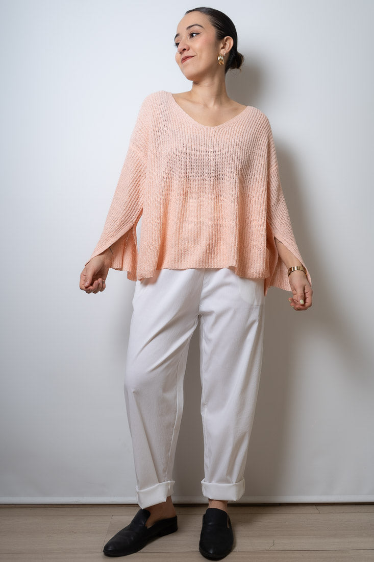 Sweater hilo Domi - Rosado
