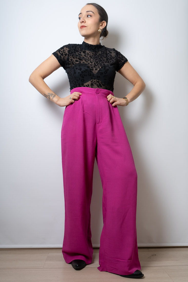 Pantalón Paris - Fucsia