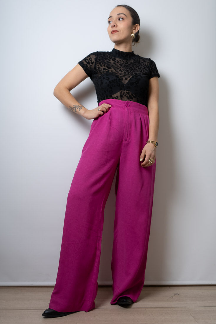 Pantalón Paris - Fucsia