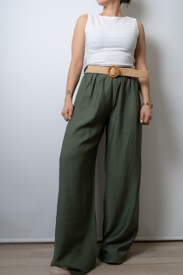Pantalón Milan - Verde oscuro