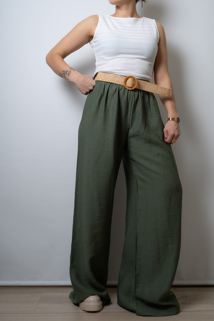 Pantalón Milan - Verde oscuro