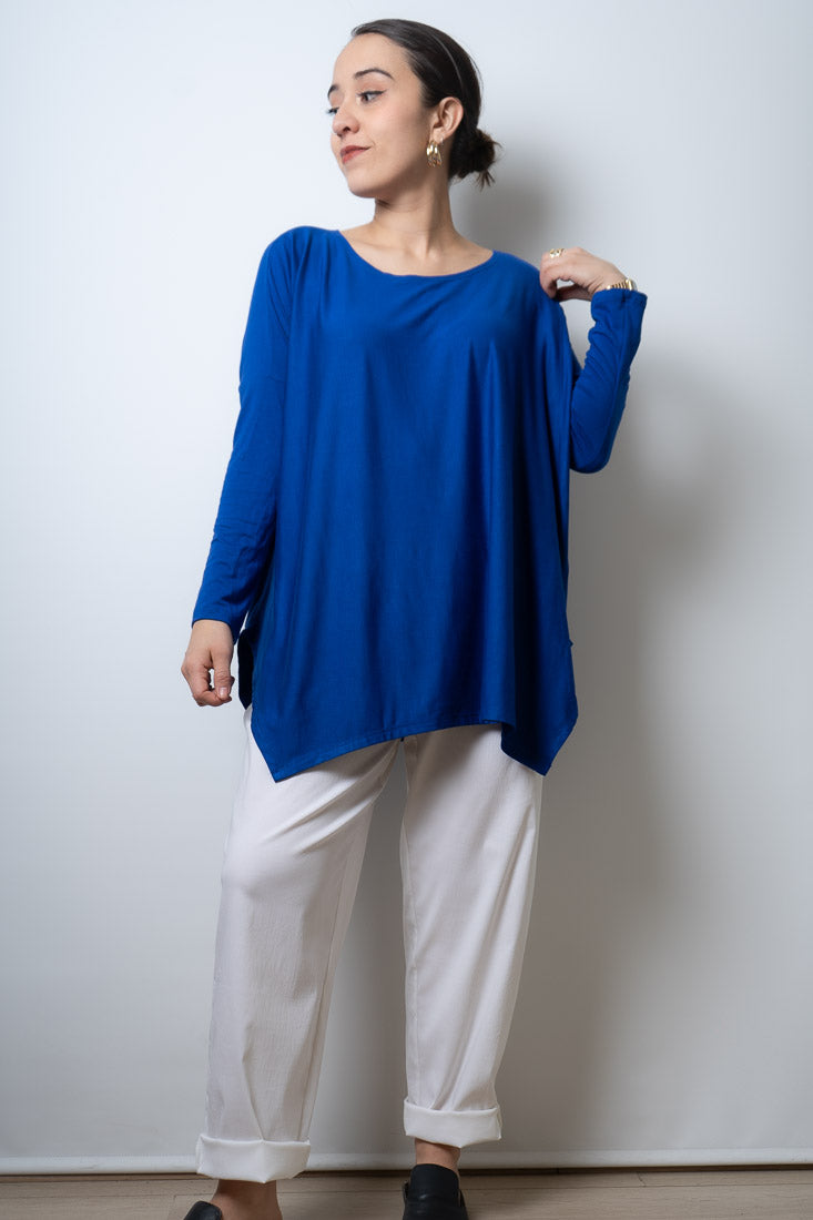 Polera Colomba - algodón - Azul electrico