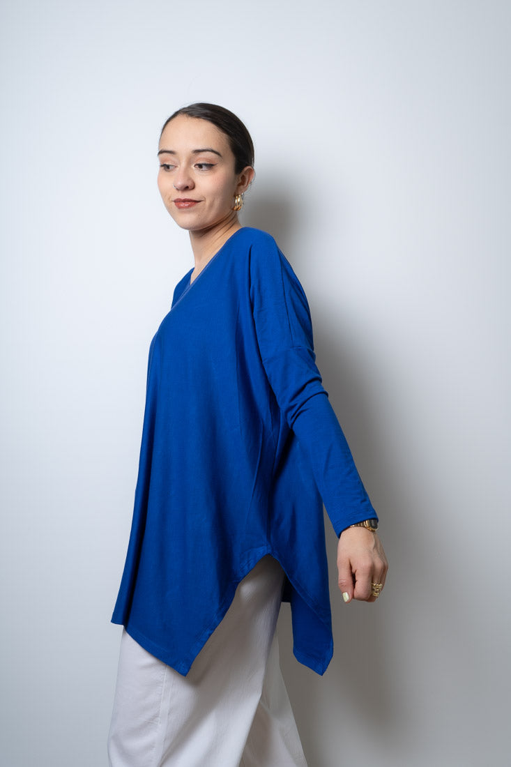 Polera Colomba - algodón - Azul electrico