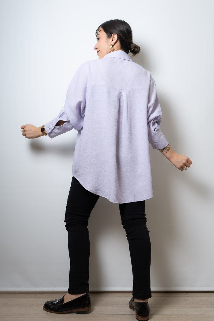 Blusa Fer - un bolsillo - Lila