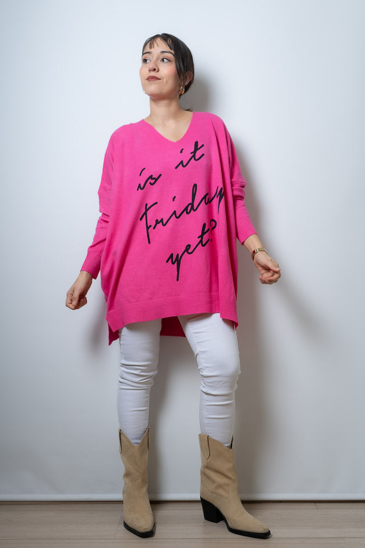 Sweater Victoria - Fucsia