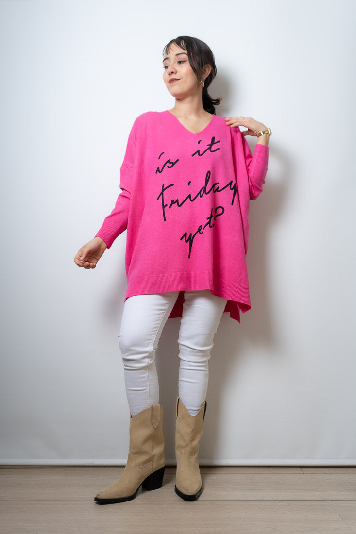 Sweater Victoria - Fucsia