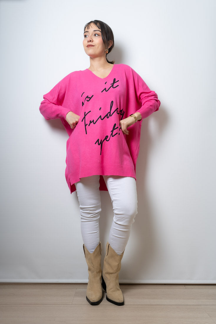 Sweater Victoria - Fucsia