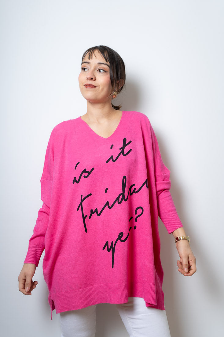 Sweater Victoria - Fucsia