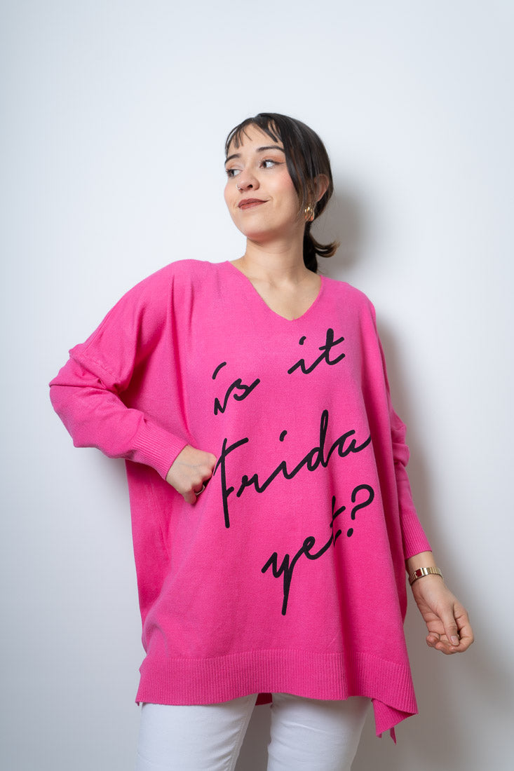 Sweater Victoria - Fucsia