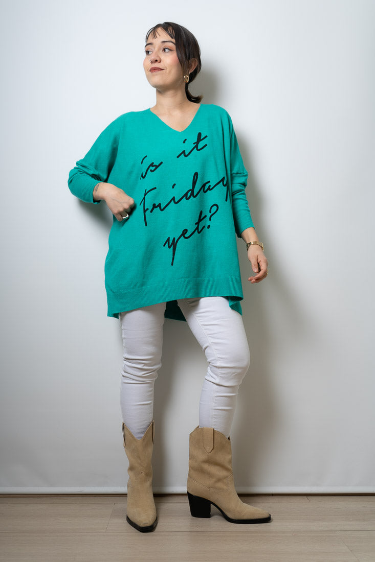 Sweater Victoria - Turquesa