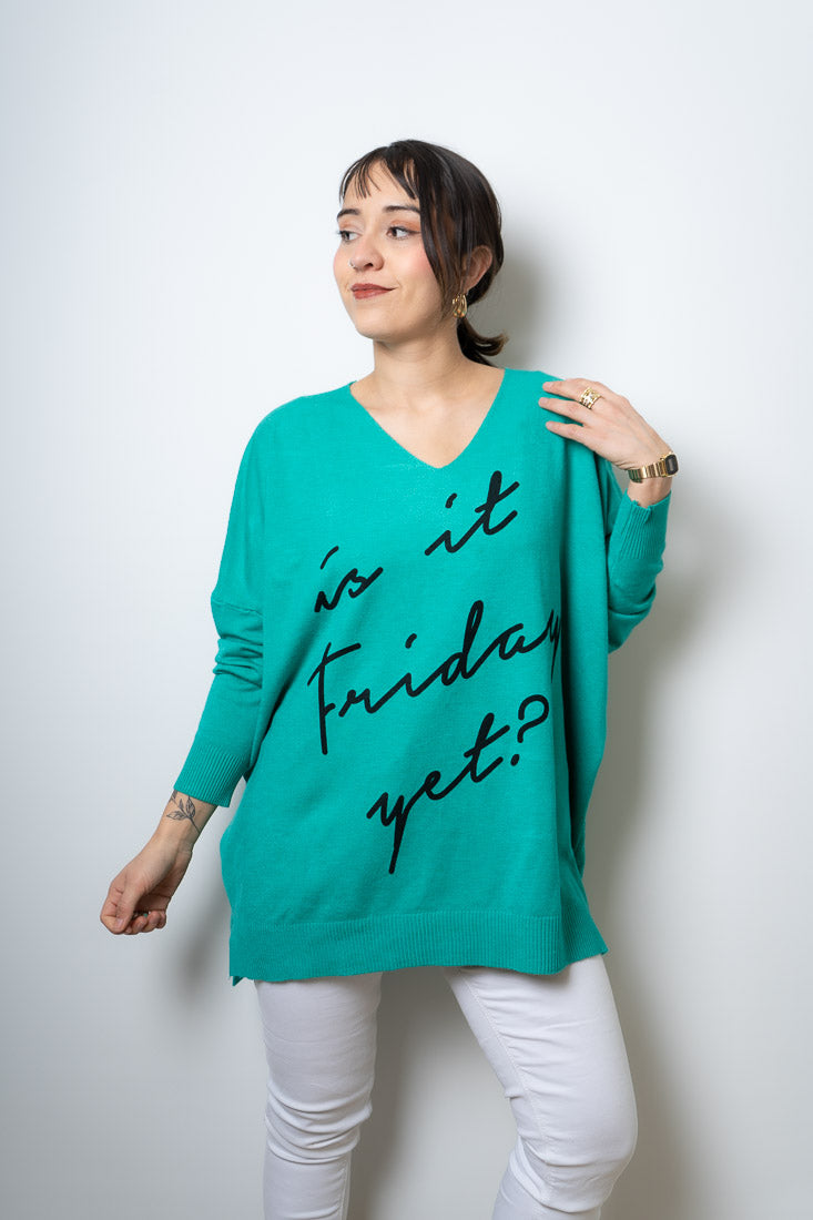 Sweater Victoria - Turquesa
