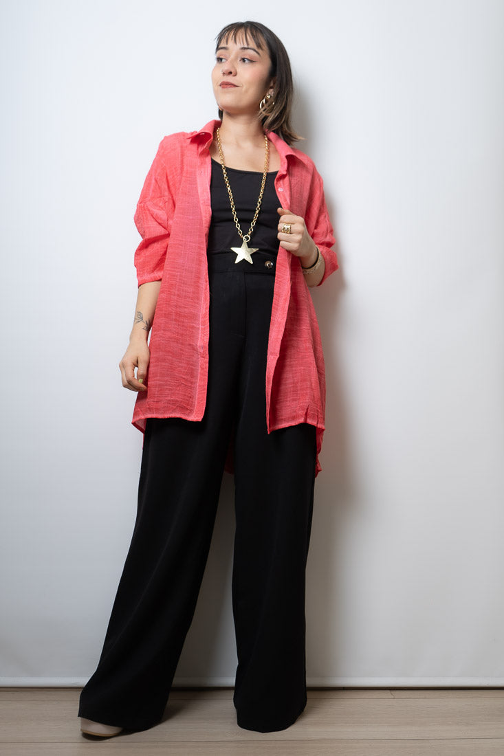 Blusa Pali - Coral