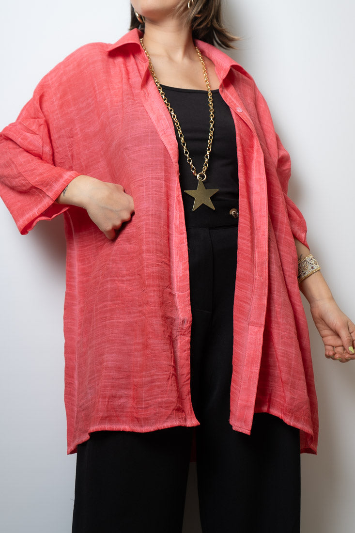 Blusa Pali - Coral