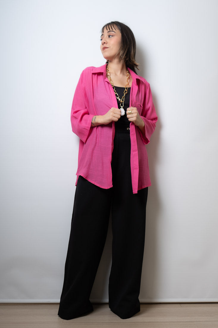 Blusa Catalina - Fucsia