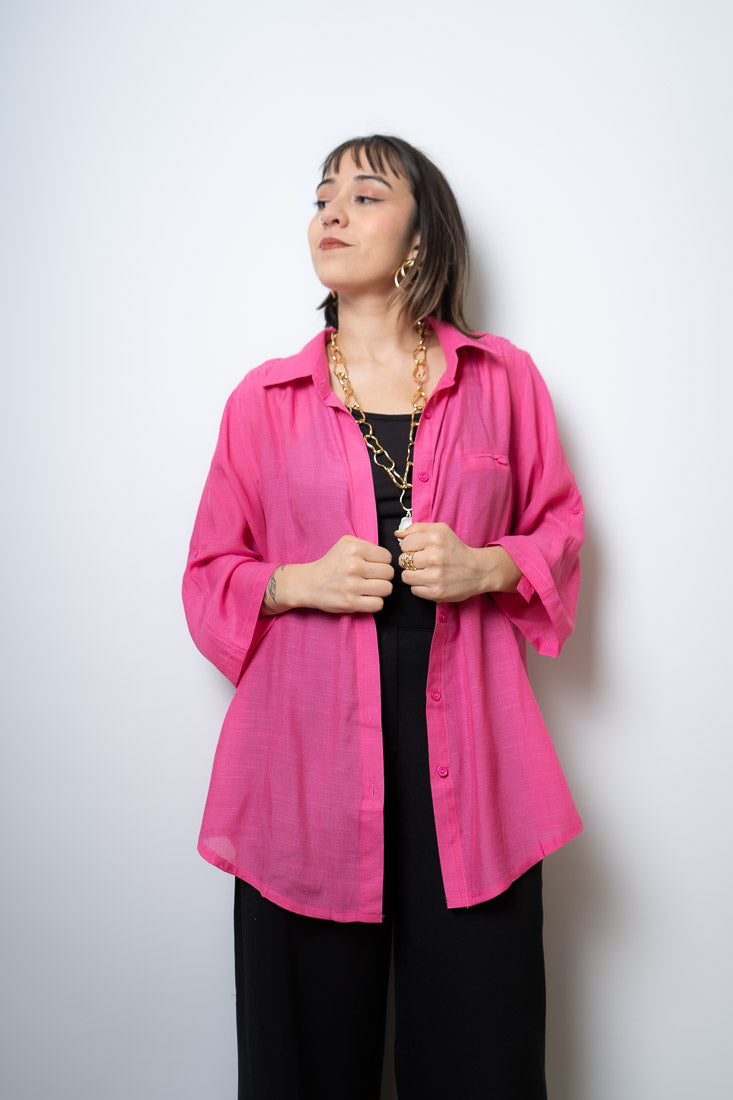 Blusa Catalina - Fucsia