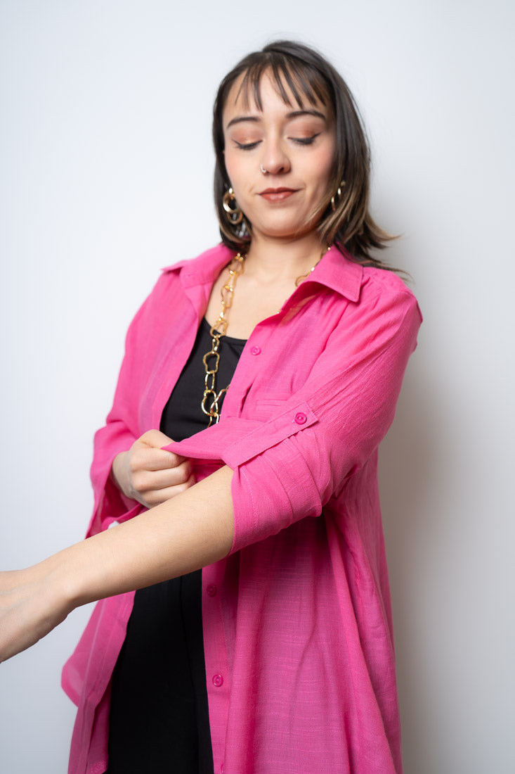 Blusa Catalina - Fucsia