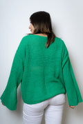 Sweater hilo Domi - Verde