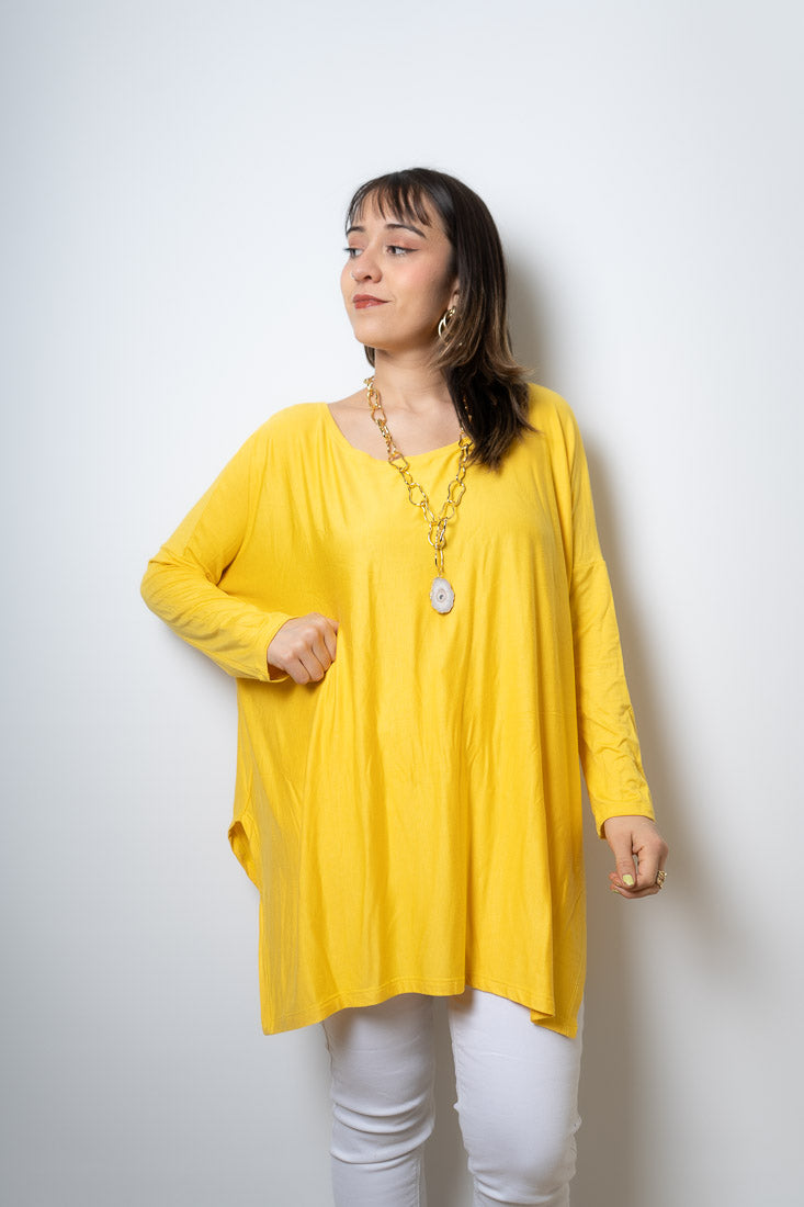 Polera Colomba - algodón - Amarillo