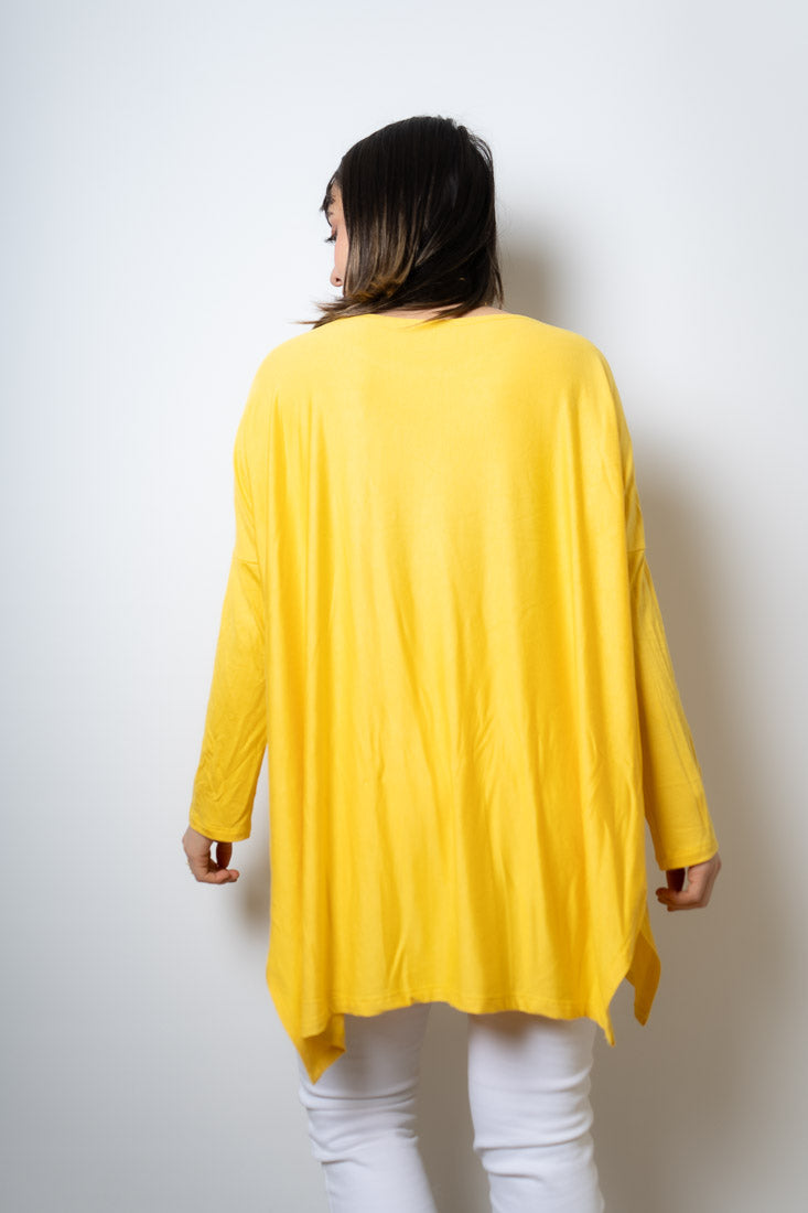 Polera Colomba - algodón - Amarillo