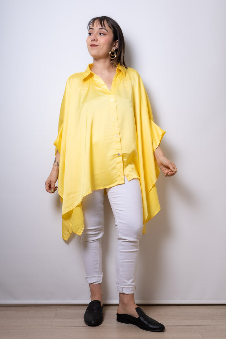 Blusa Satin Lucia - Amarillo