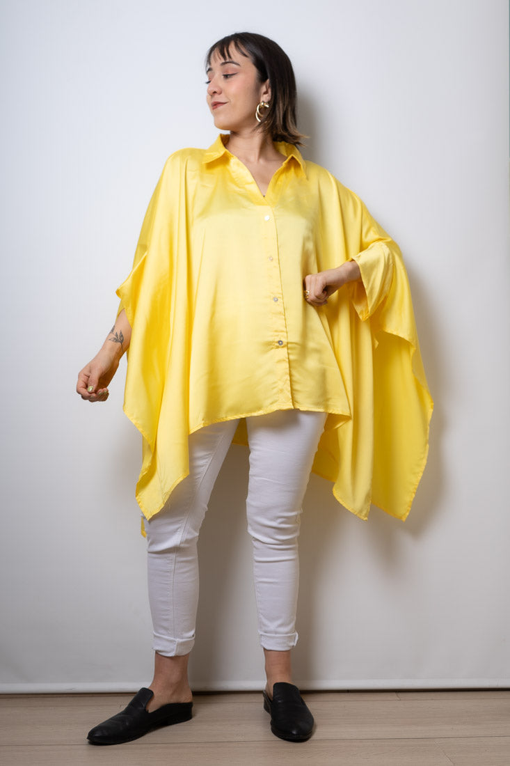 Blusa Satin Lucia - Amarillo