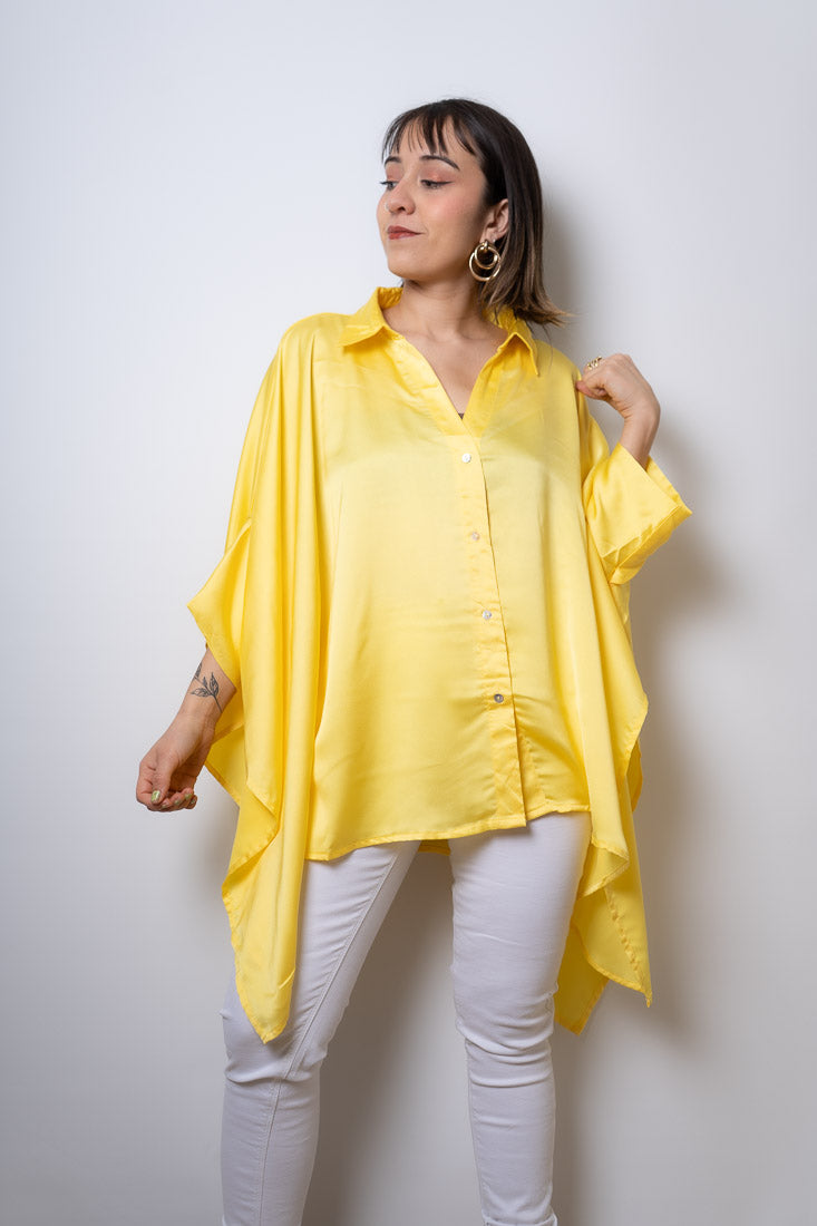 Blusa Satin Lucia - Amarillo