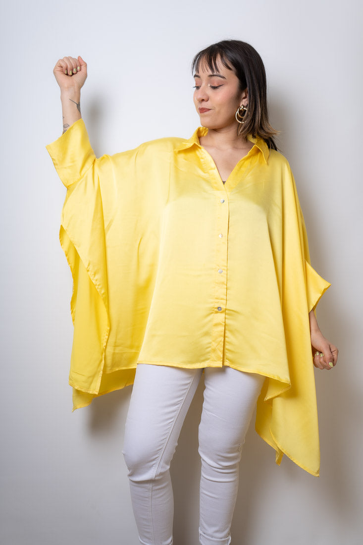Blusa Satin Lucia - Amarillo