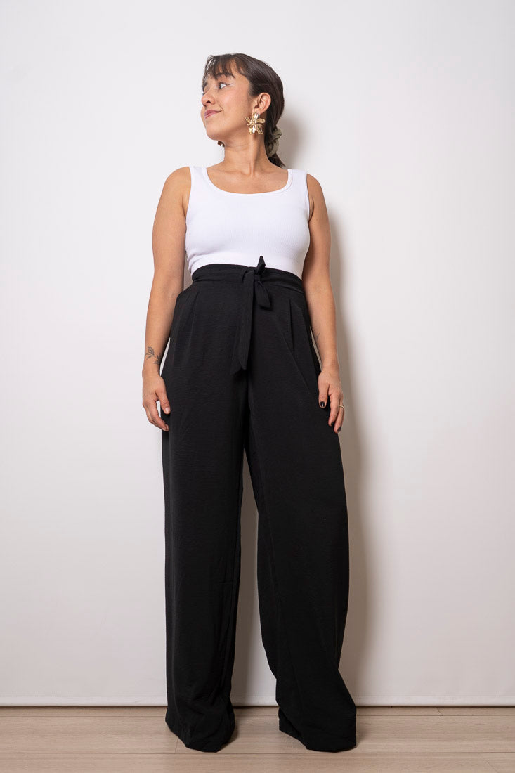 Pantalón Crepe Sofía - Negro