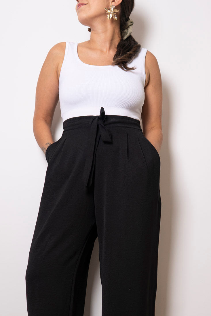 Pantalón Crepe Sofía - Negro