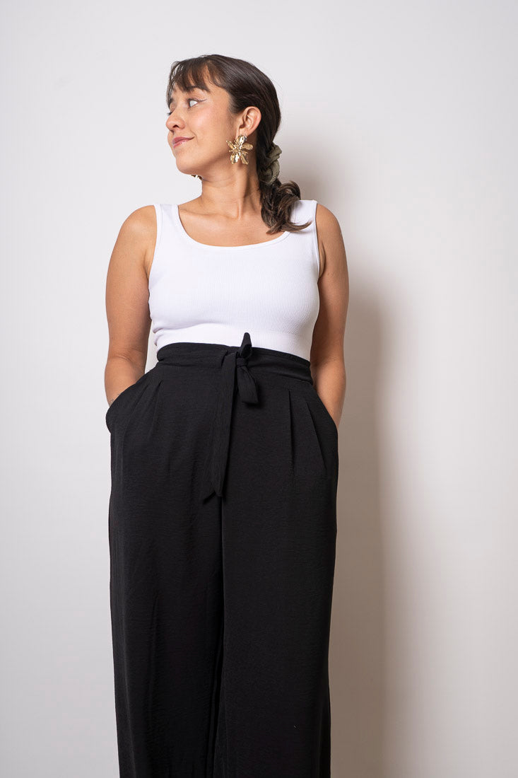 Pantalón Crepe Sofía - Negro
