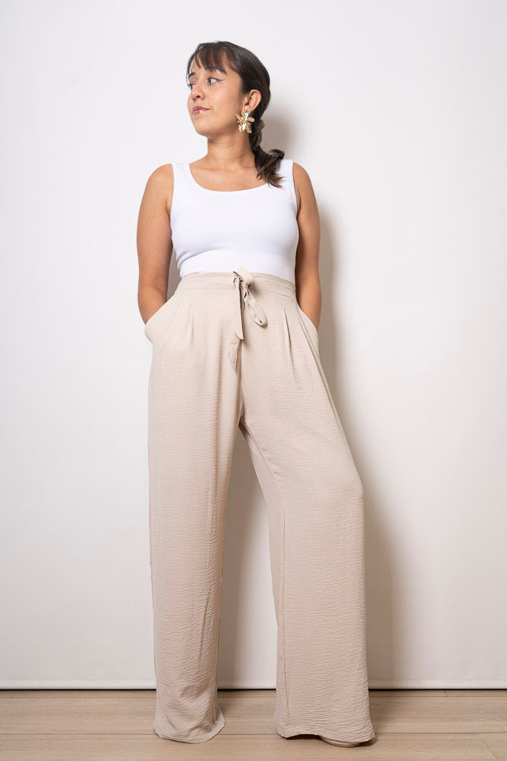 Pantalón Viscosa Sofía - Beige