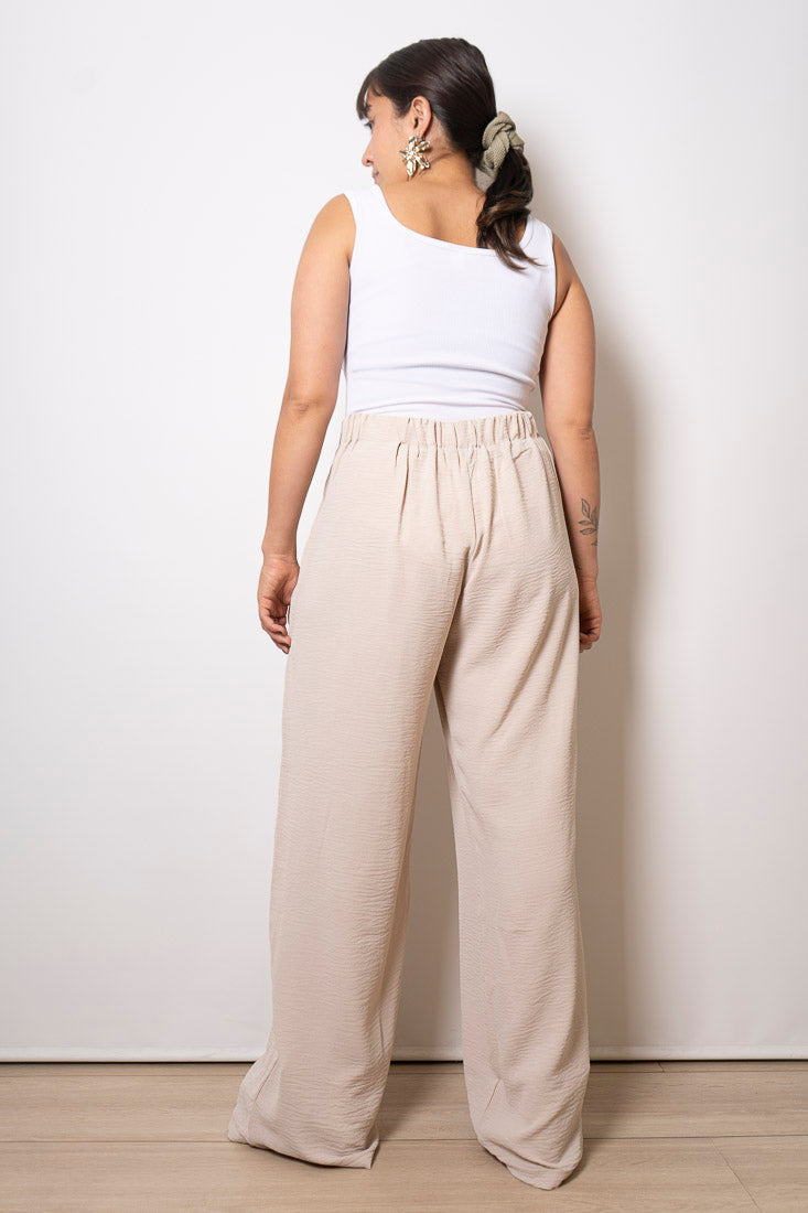 Pantalón Viscosa Sofía - Beige