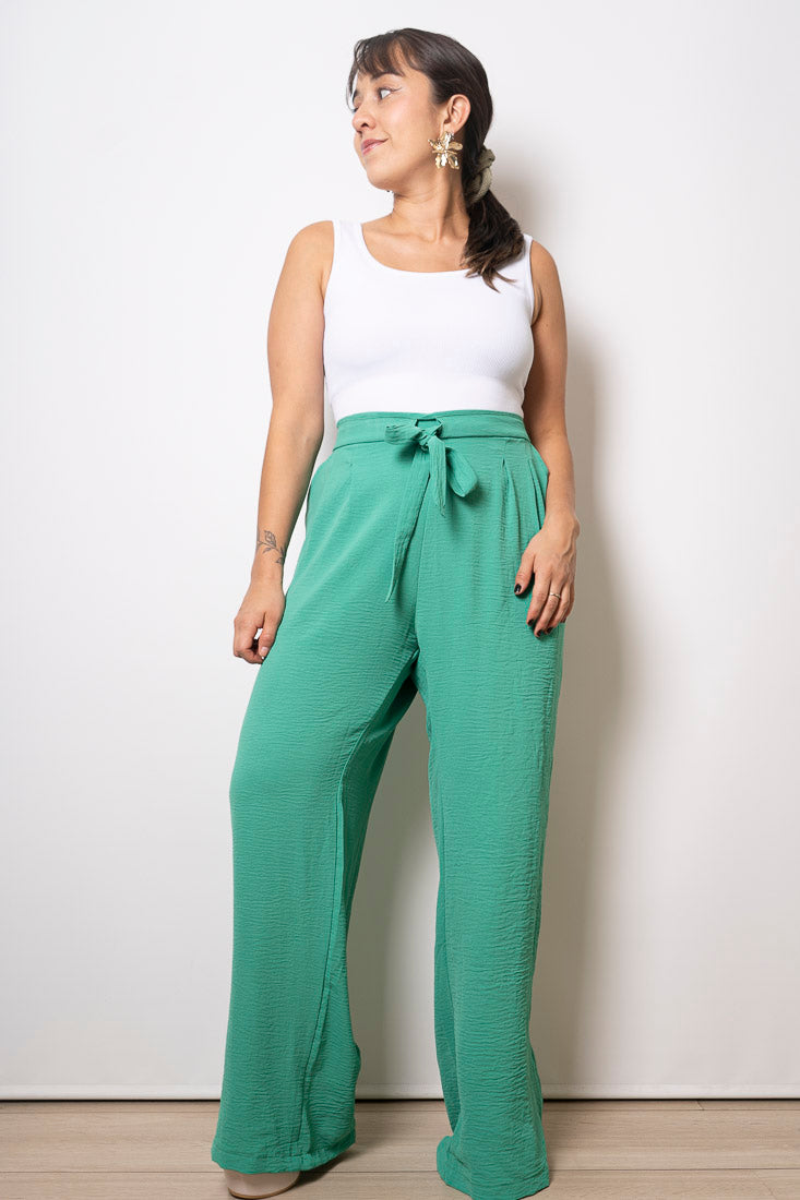 Pantalón Crepe Sofía - Verde