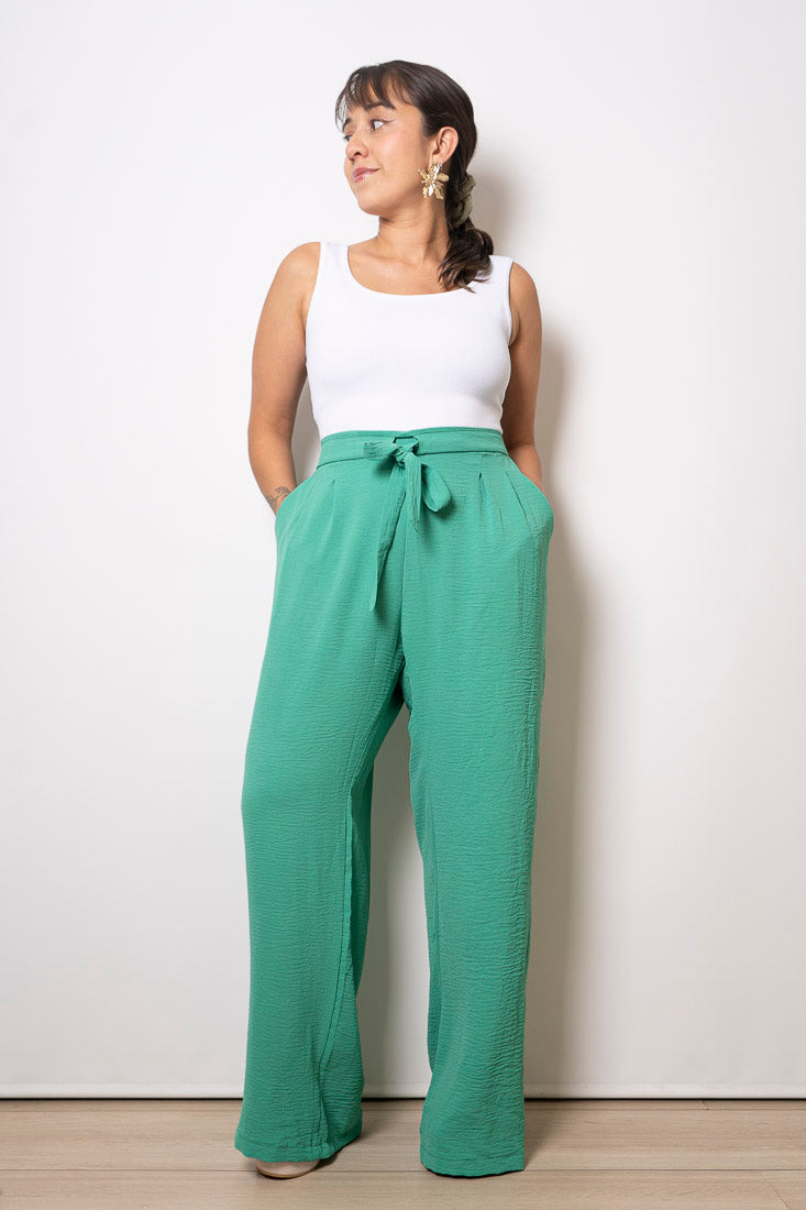 Pantalón Crepe Sofía - Verde