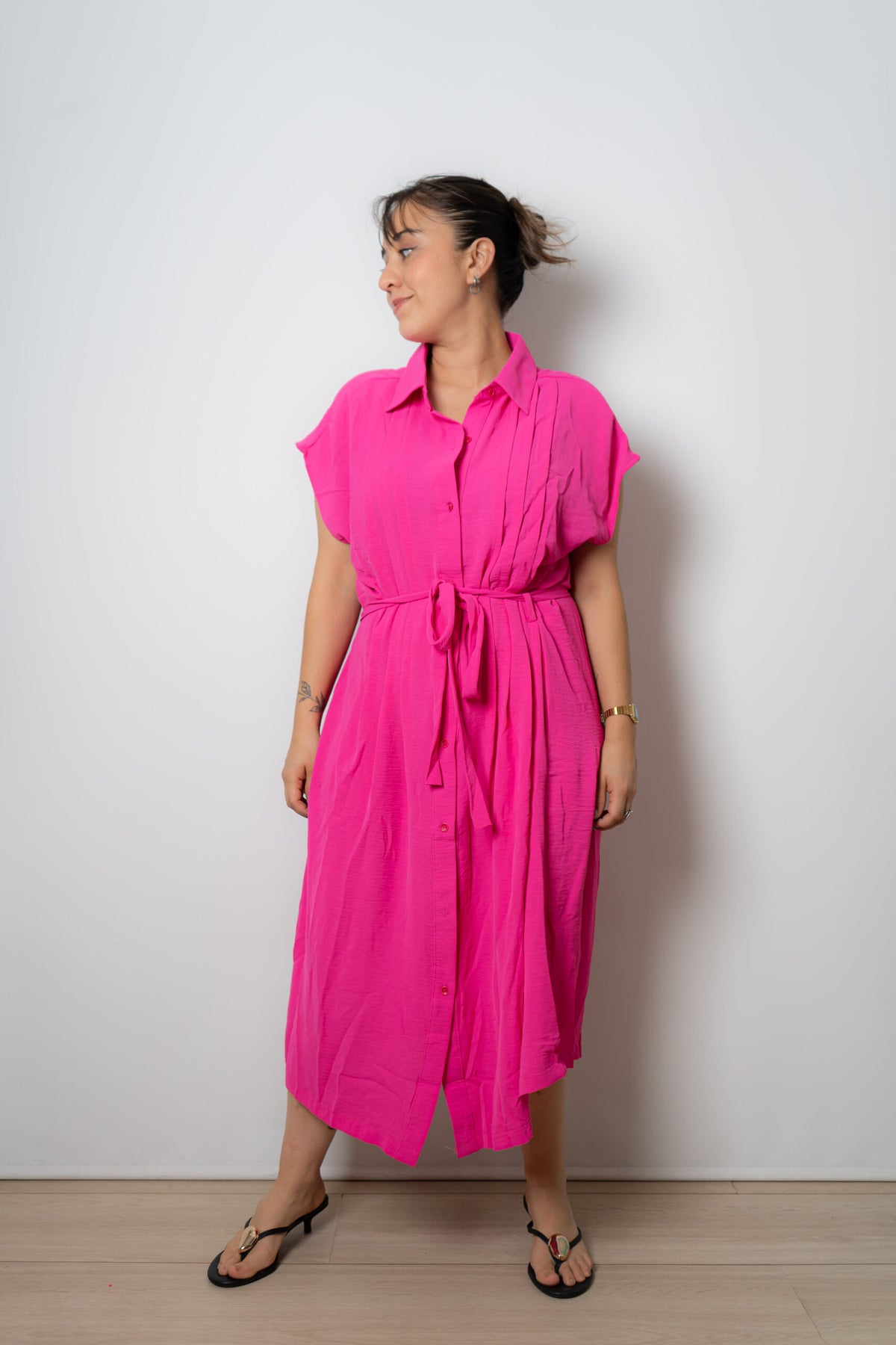 Vestido Olivia - Fucsia