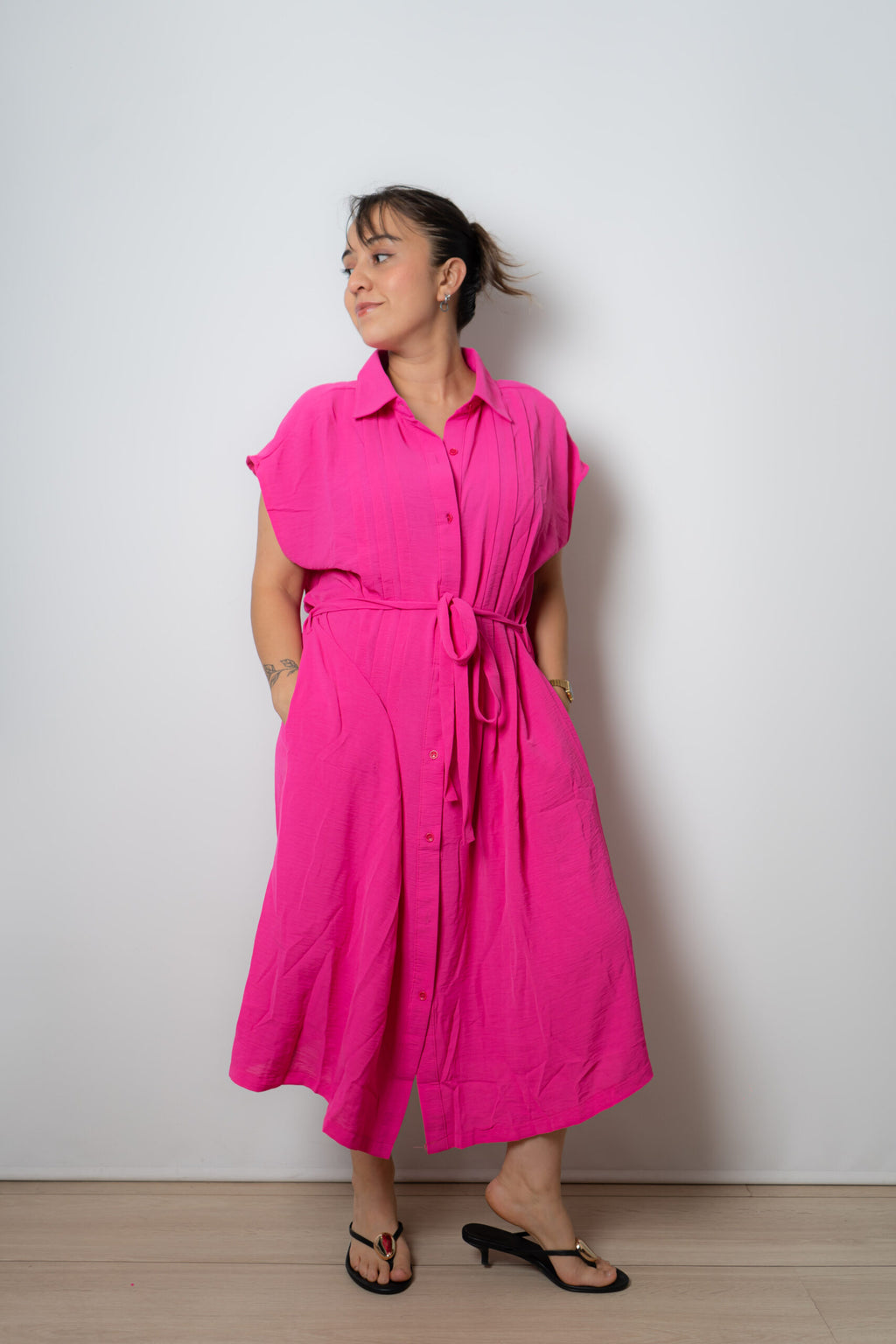 Vestido Olivia - Fucsia