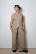 Conjunto Lino - Beige