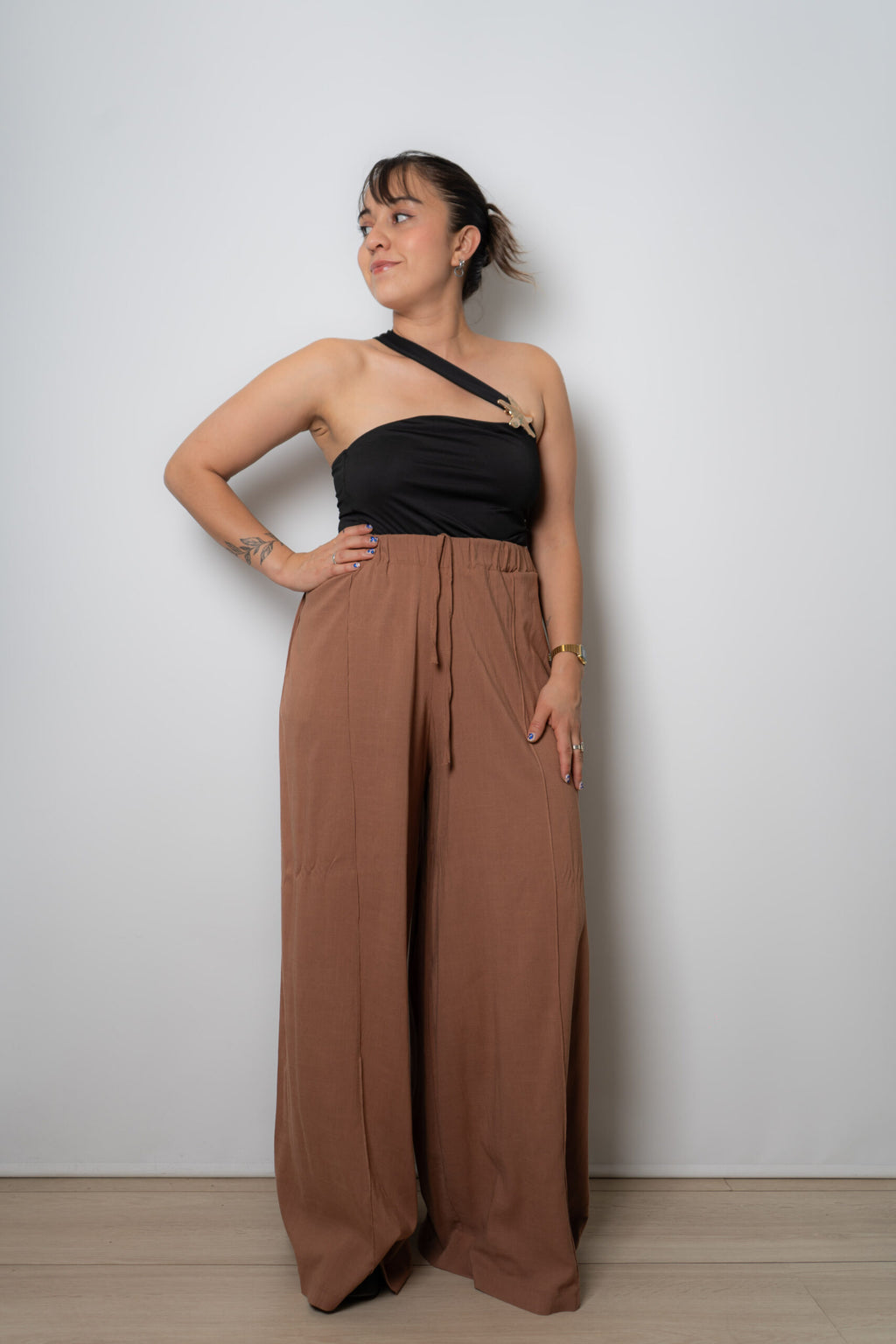 Pantalon Victoria - Cafe