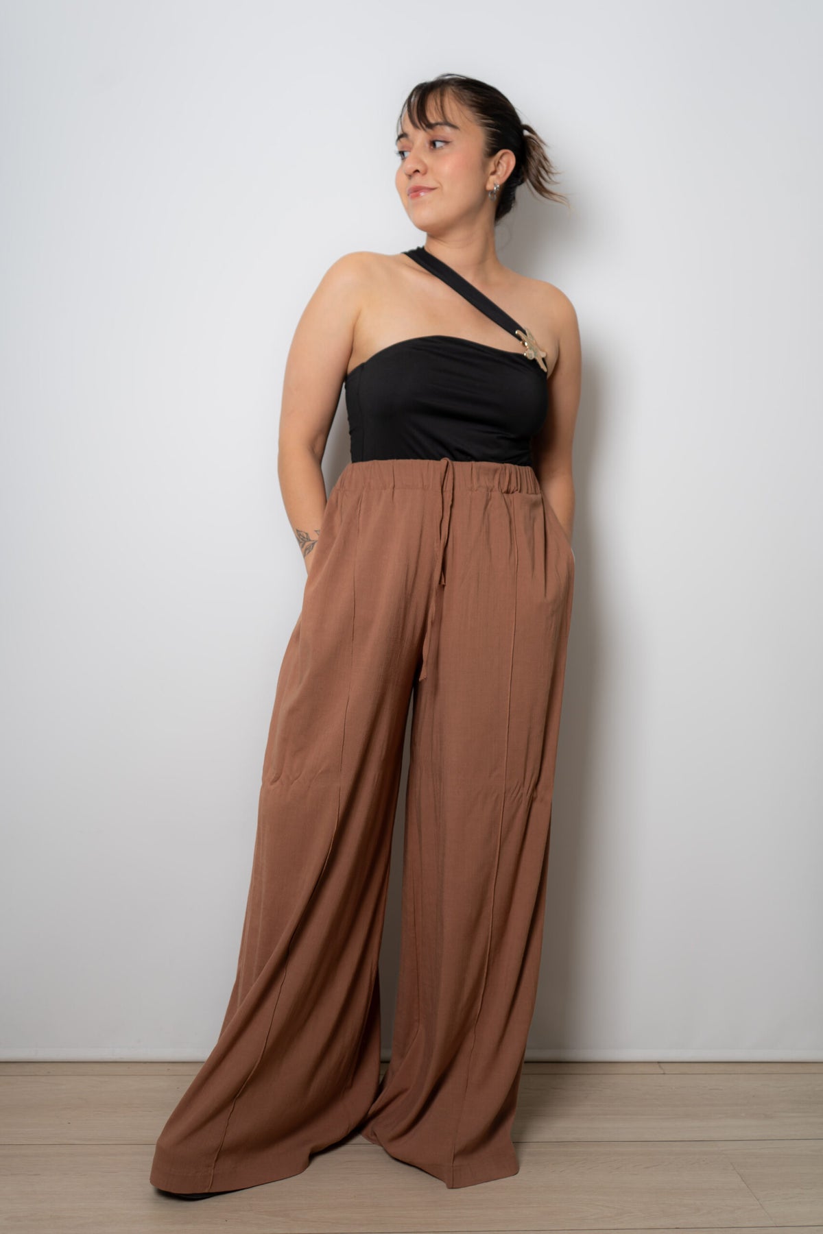 Pantalon Victoria - Cafe