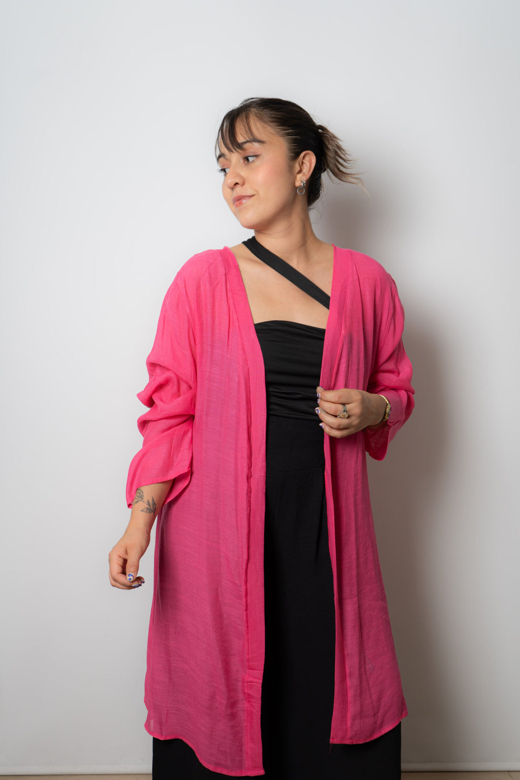 Tapado Elena -  Fucsia