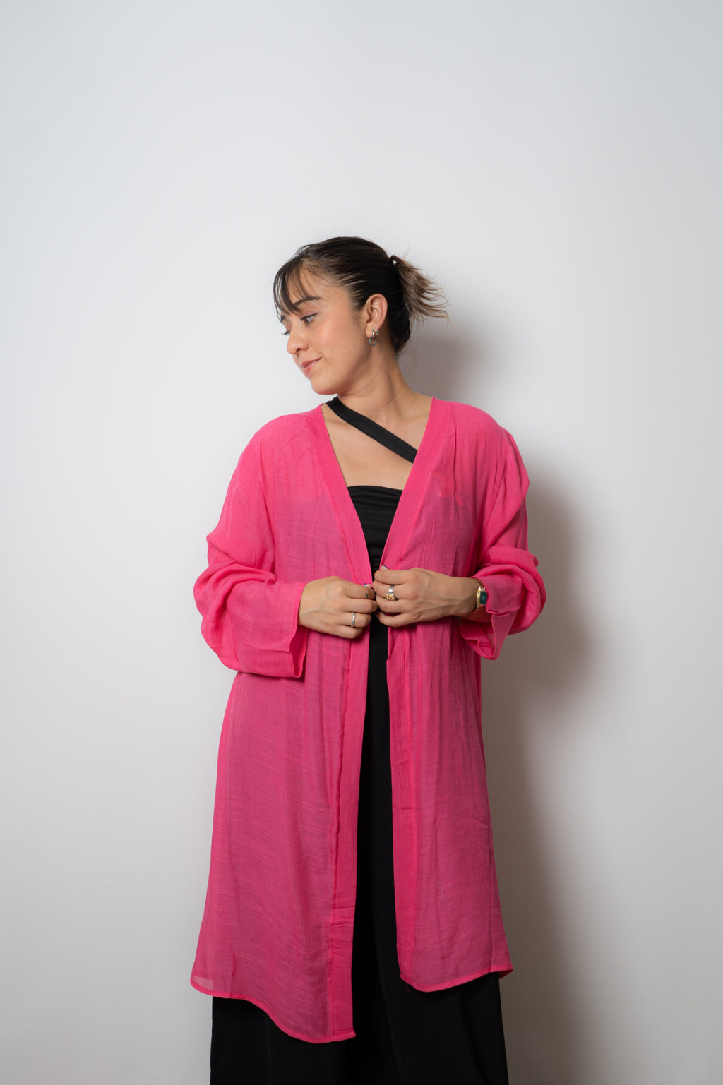 Tapado Elena -  Fucsia