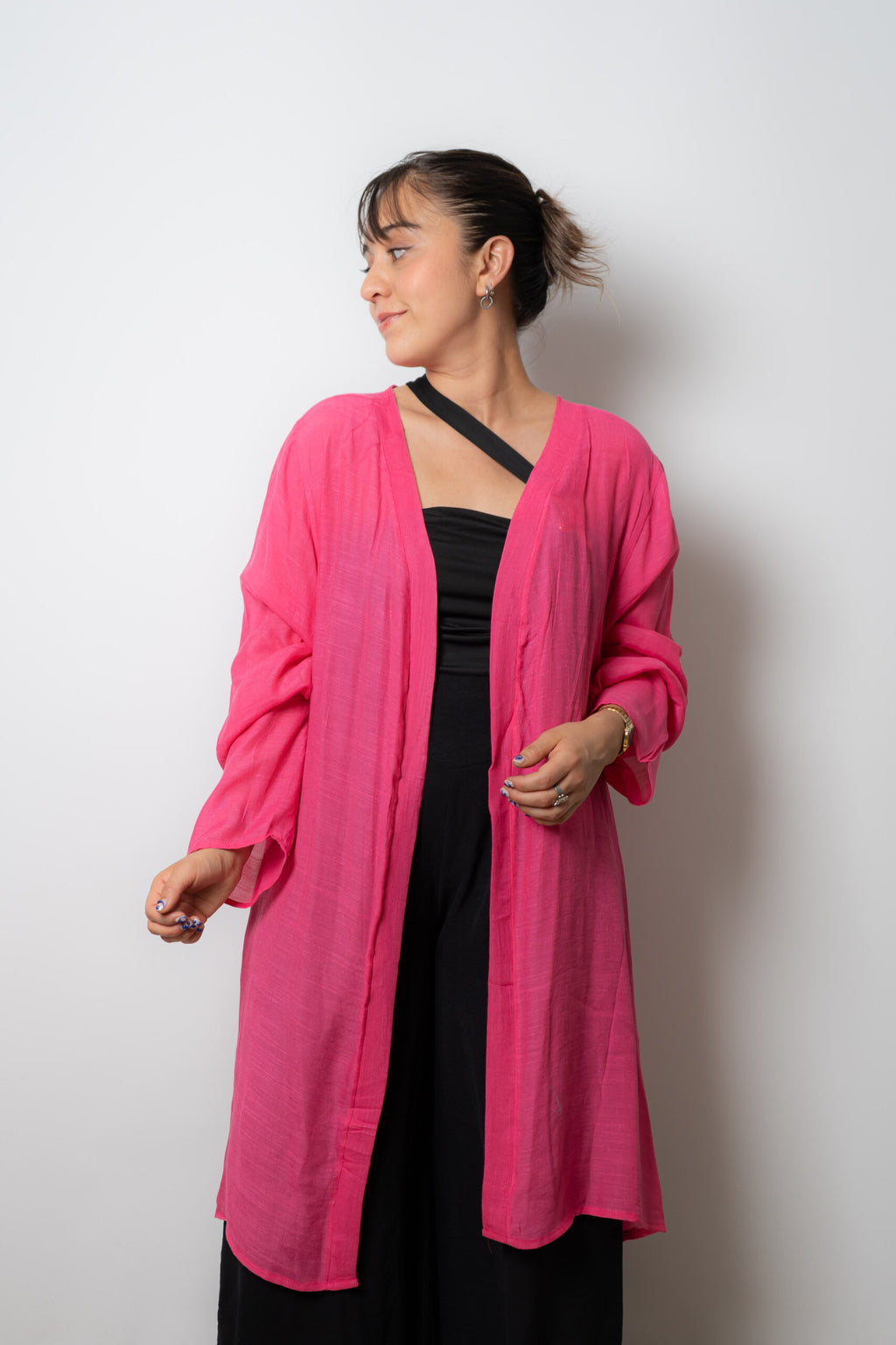 Tapado Elena -  Fucsia