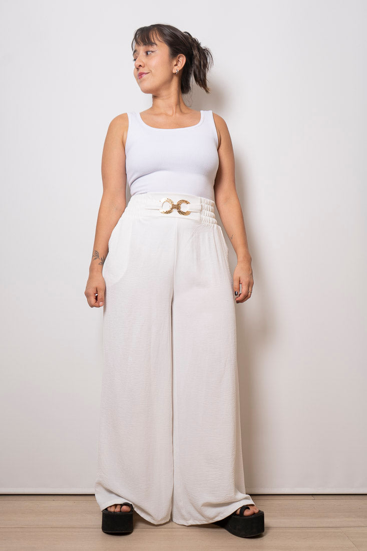 Pantalón Erika - Blanco
