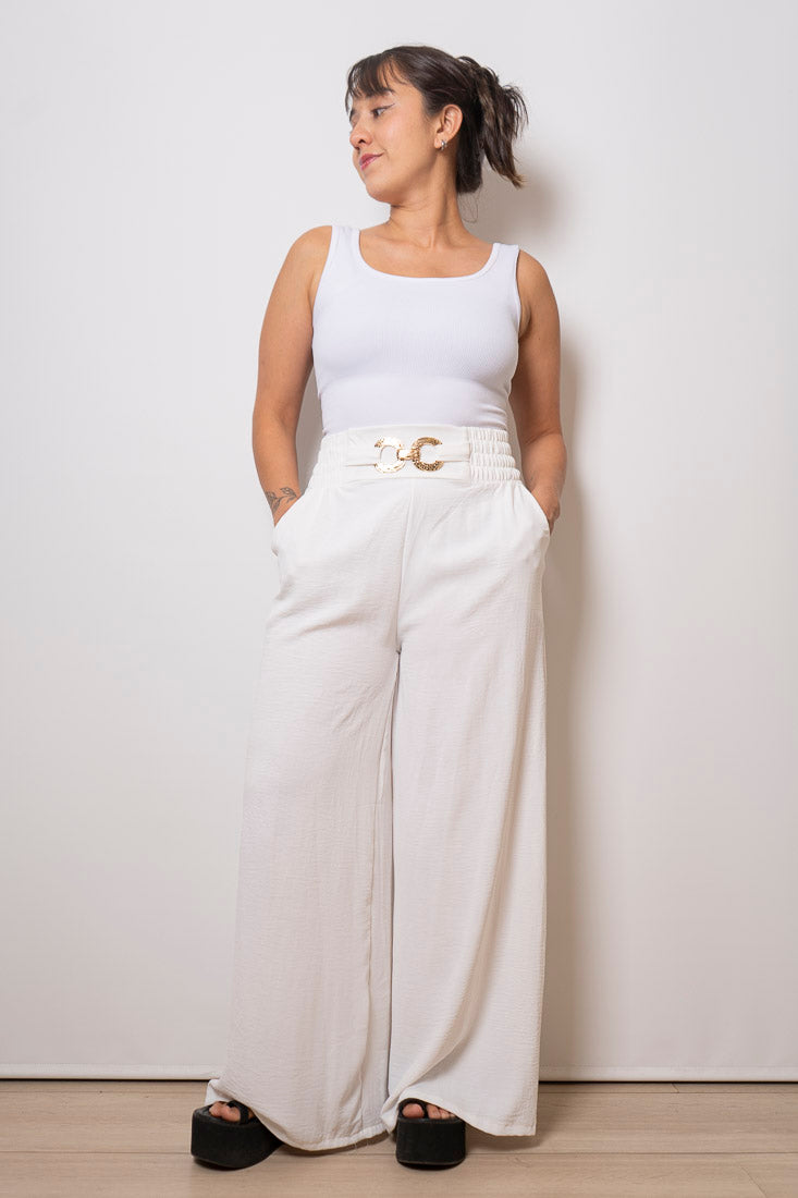 Pantalón Erika - Blanco
