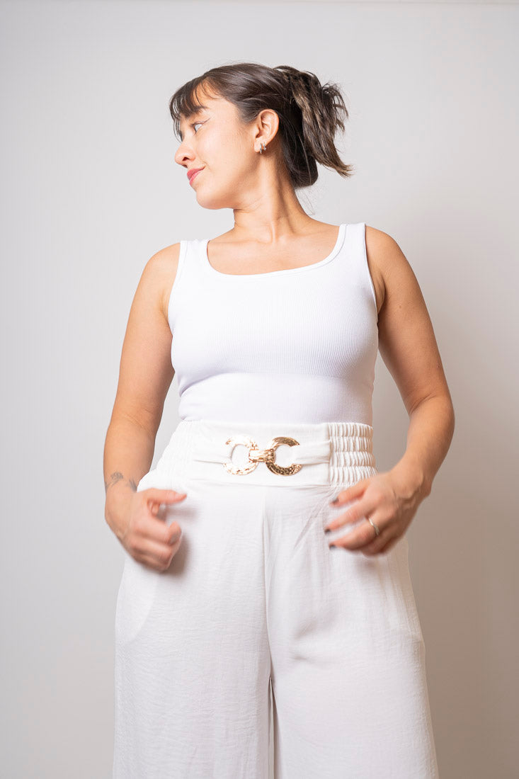 Pantalón Erika - Blanco